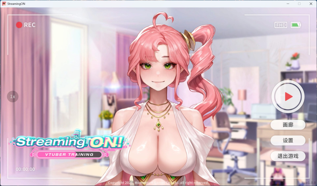 【PC/Steam/养成互动SLG/中文/动态】直播开始！VTuber 训练 Streaming ON! VTuber Training 官方中文步兵版【新作/700M】-ACG俱乐部 - 免费分享各类游戏资源